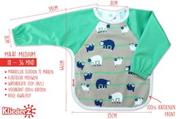 Mouwslab Lazy Sloths - baby/peuter slab