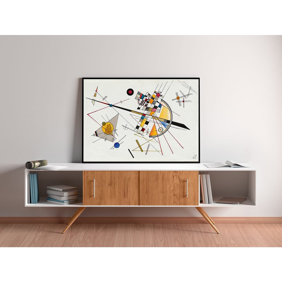 Plakat Kandinsky - Łagodne napięcie