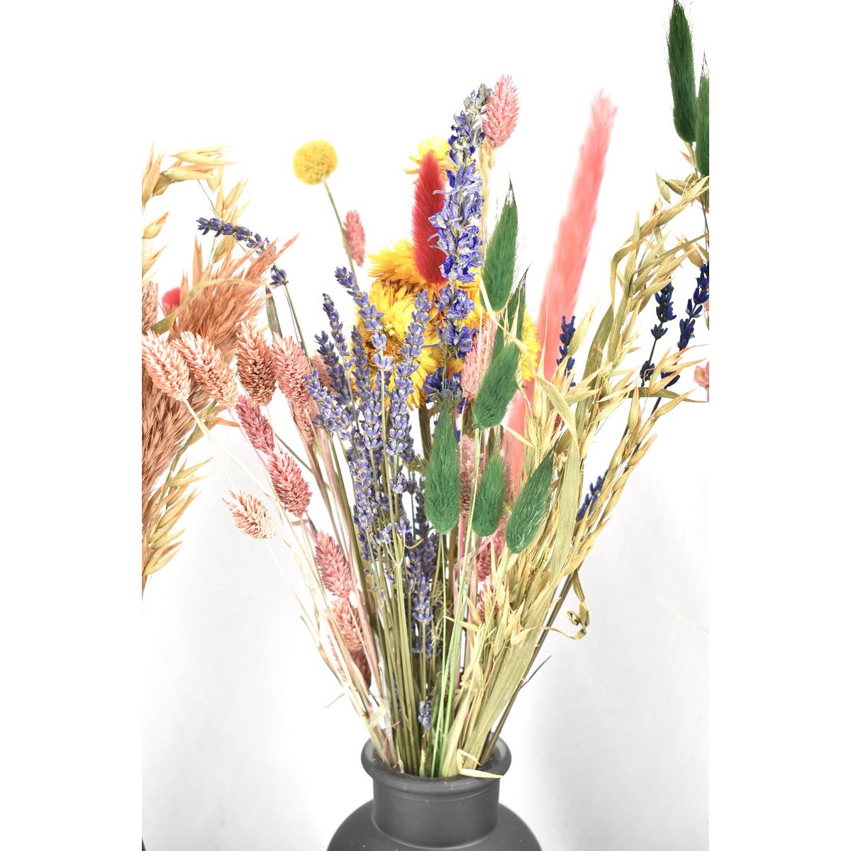 Bukiet z suszonych kwiatów - Mix kolorów - 45 cm - Kwiaty Naturalne