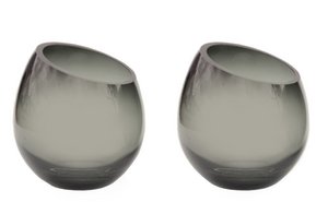 Tee - Lichthalter - Moho Grey (Set von 2 Teilen)