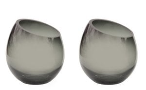 Tee - Lichthalter - Moho Grey (Set von 2 Teilen)