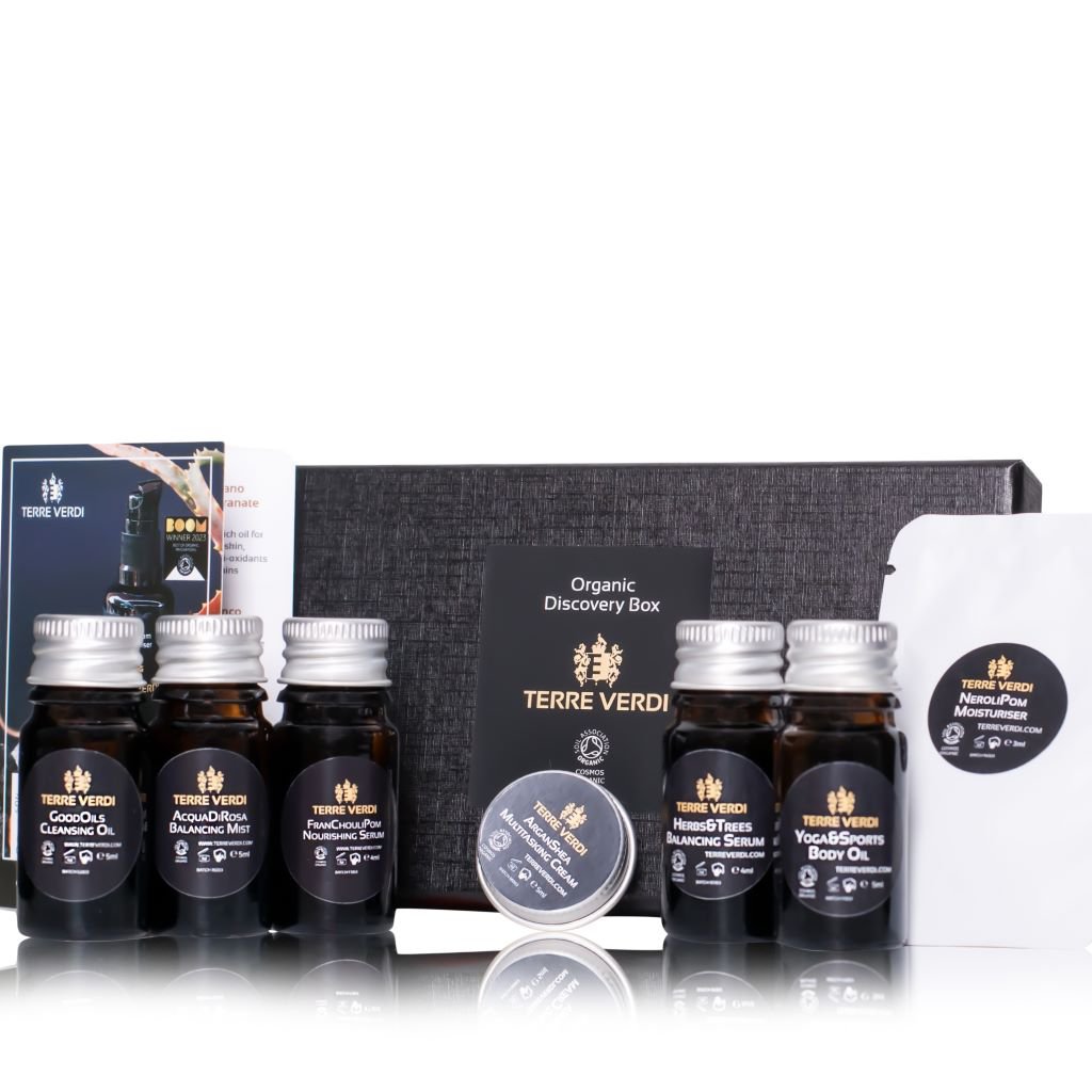 Organic Discovery Box — próbny zestaw do pielęgnacji skóry i zestaw upominkowy