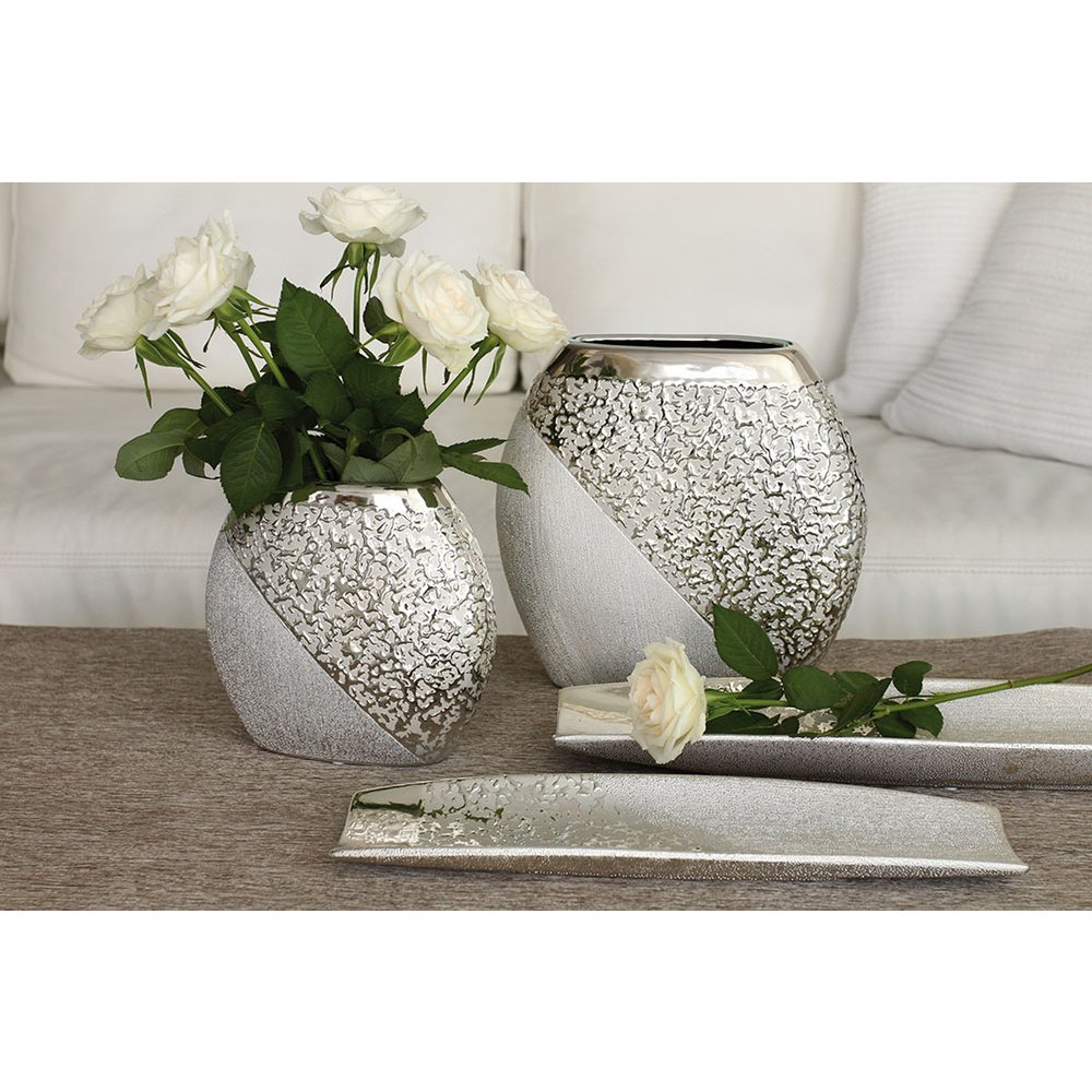 Keramische ronde vaas "Grace" VE 4