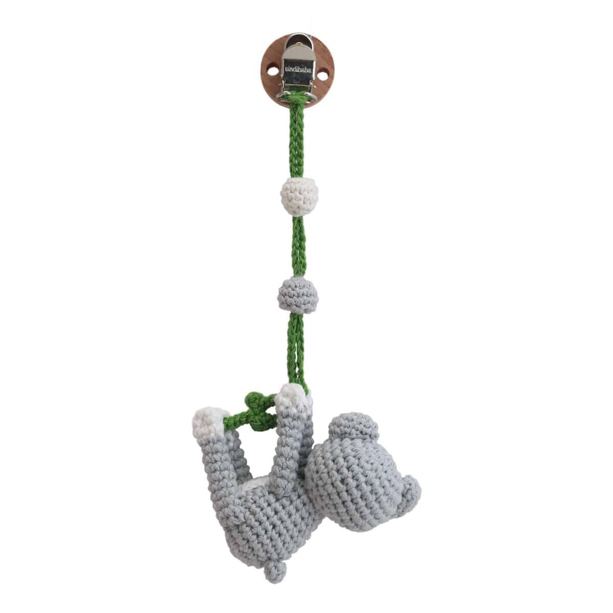Crocheted play arch pendant Koala COCO (organic)
