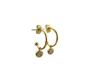 Earrings Diamantje - Gold