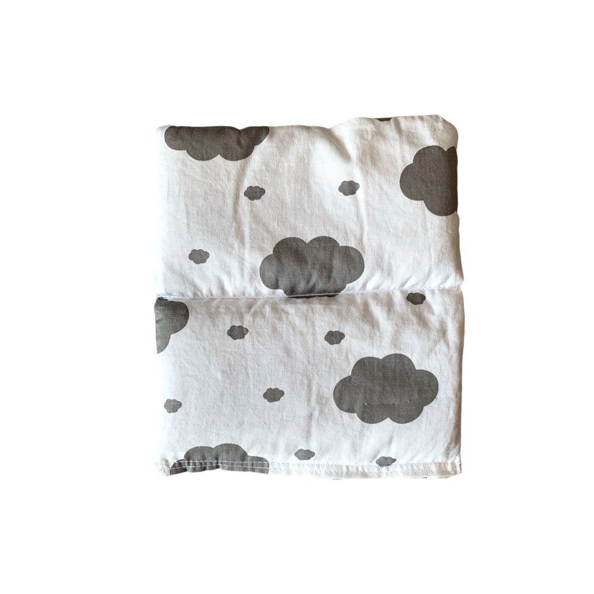 bolsa de granos de trigo baby "nubes"