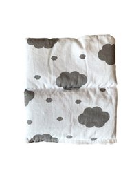 bolsa de granos de trigo baby "nubes"