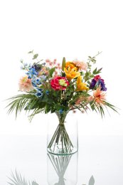 Kunstige blomster - buket M - temmelig kraftfuld - 67 cm