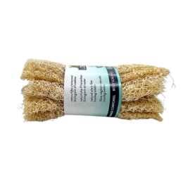 Biodégradable Loofah - Rôle de gommage corporel 4X Bundle 4x