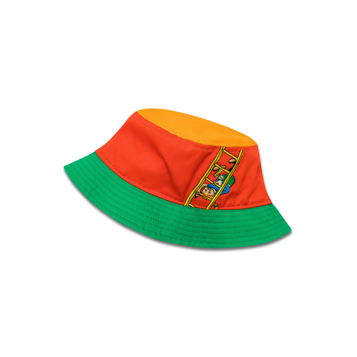 koaa – Pippi Calzelunghe “Up and Down” – Cappello da pescatore blu/rosso/verde/arancione