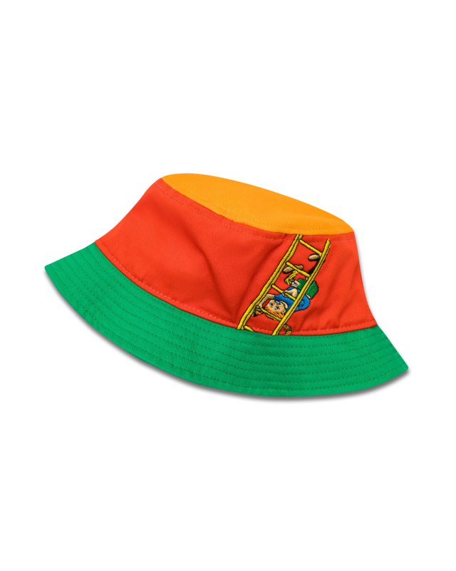 koaa – Pippi Calzelunghe “Up and Down” – Cappello da pescatore blu/rosso/verde/arancione