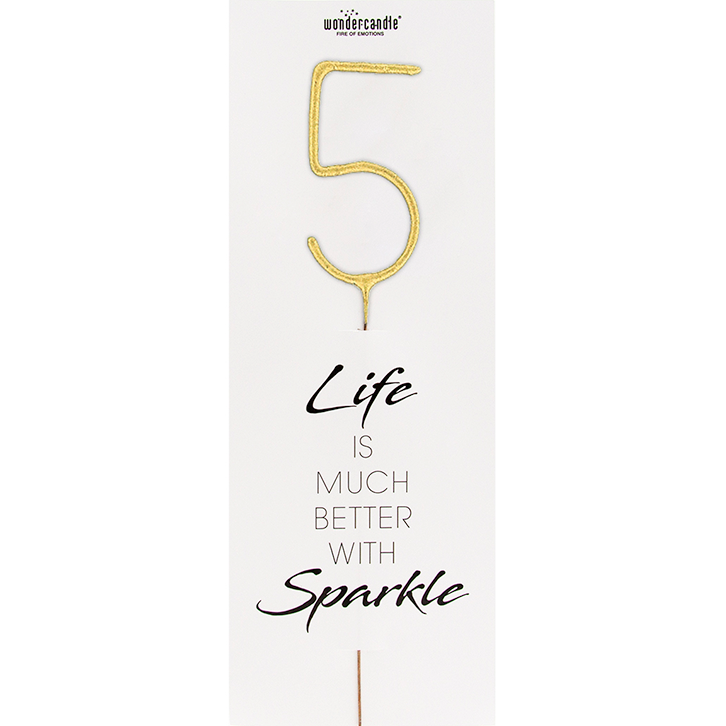 GIANT Sortiment 144 Wondercandle® Giant Life is much better with sparkle 498