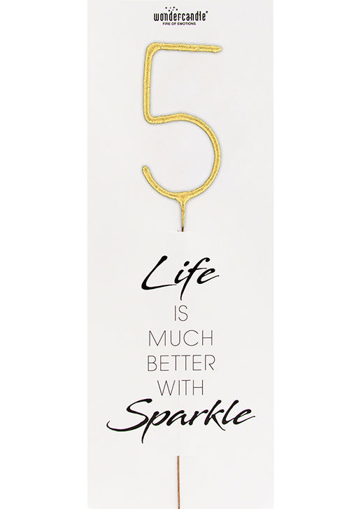 GIANT Sortiment 144 Wondercandle® Giant Life is much better with sparkle 498