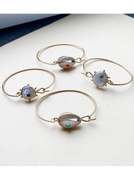 Cowrie Shell Bracelet With Coral