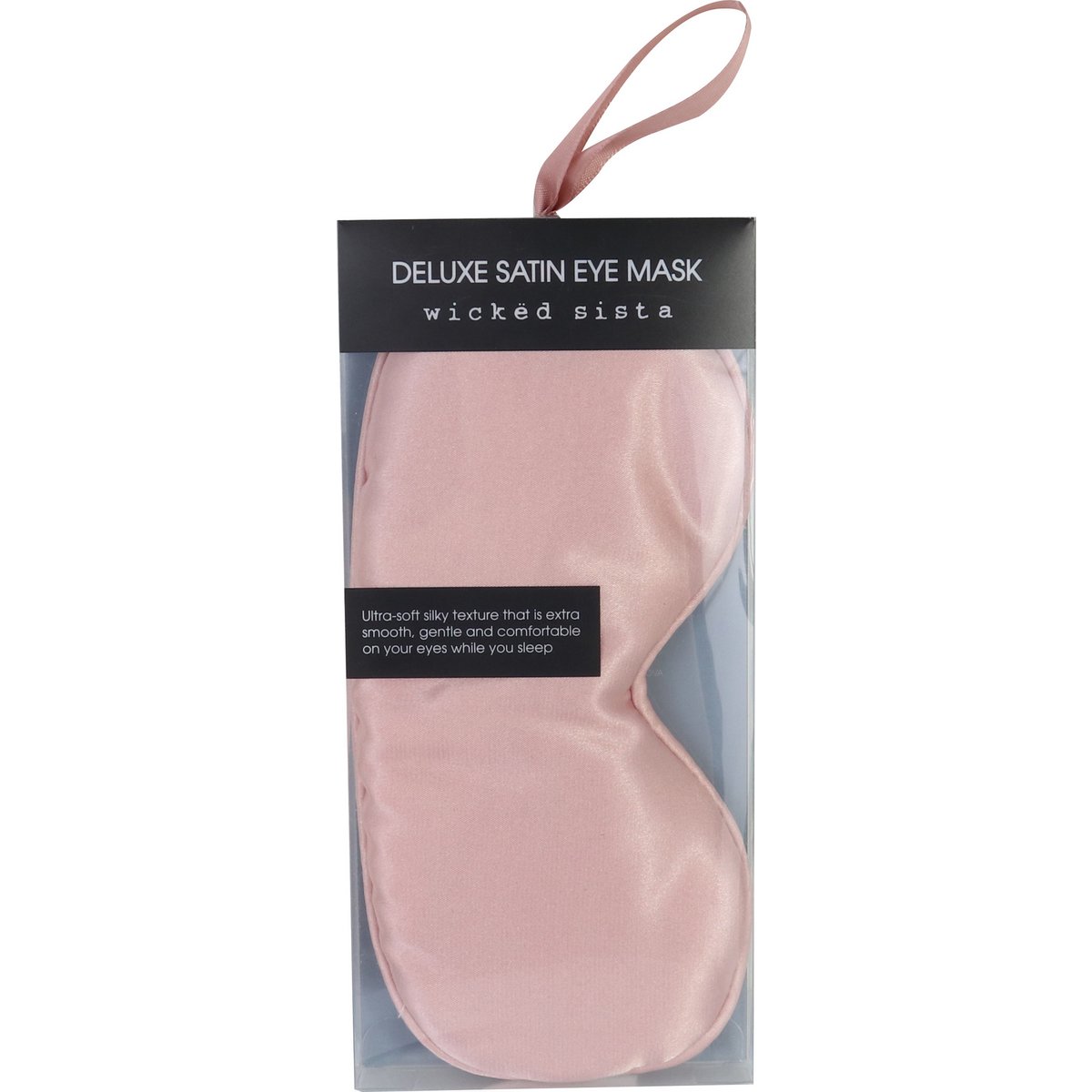 WS Deluxe Satin Eye Mask Blush