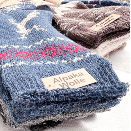 green-goose Alpaca Herensokken- 2 Paar - 100%
