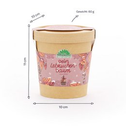 Lebkuchenbaum aus dem Becher