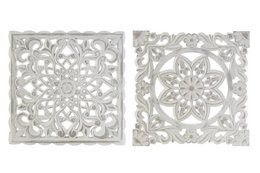 DEKORACJE ŚCIENNE MDF 37X2X37 DECAPE 2 MIESZANKI. DP178616