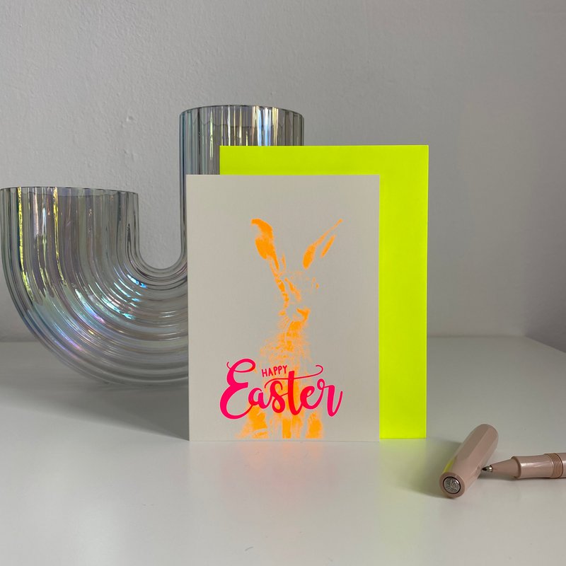 happy easter foto orange
