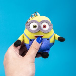 Minions - Geluid pluche sleutelhanger