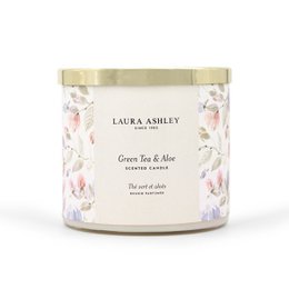 Duftkerze Laura Ashley Tè verde e aloe - 400g