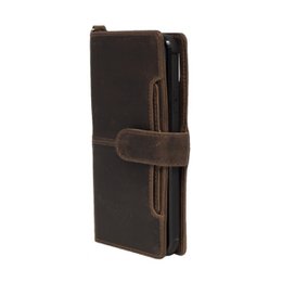 Apple iPhone XS Max Bookcase Case ciemnobrązowy Skóra