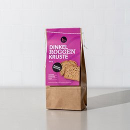 Brotbackmischung: Dinkel-Roggen-Kruste
