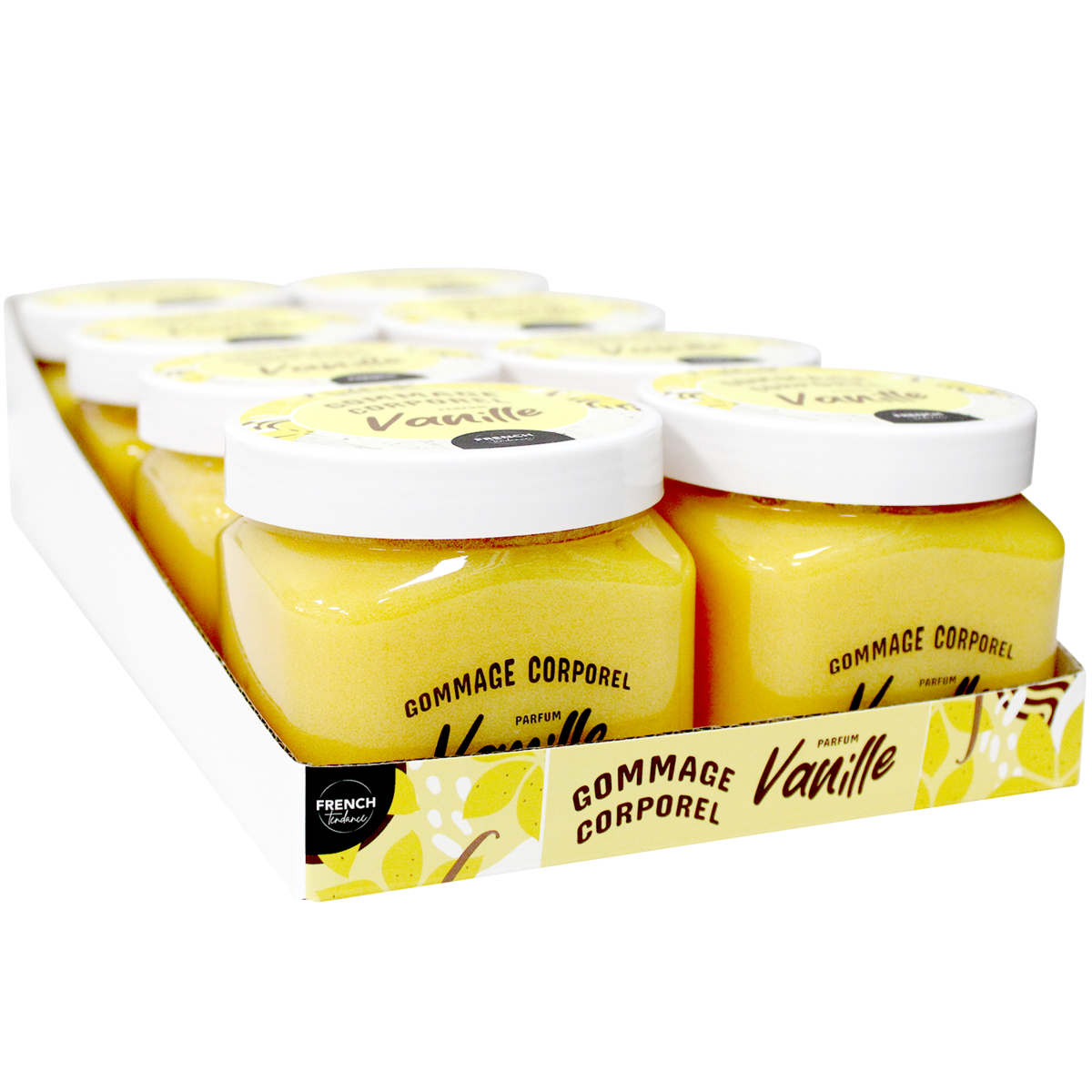 Body scrub 470 GR - Vanilla scent - French trend