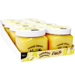 Body scrub 470 GR - Vanilla scent - French trend