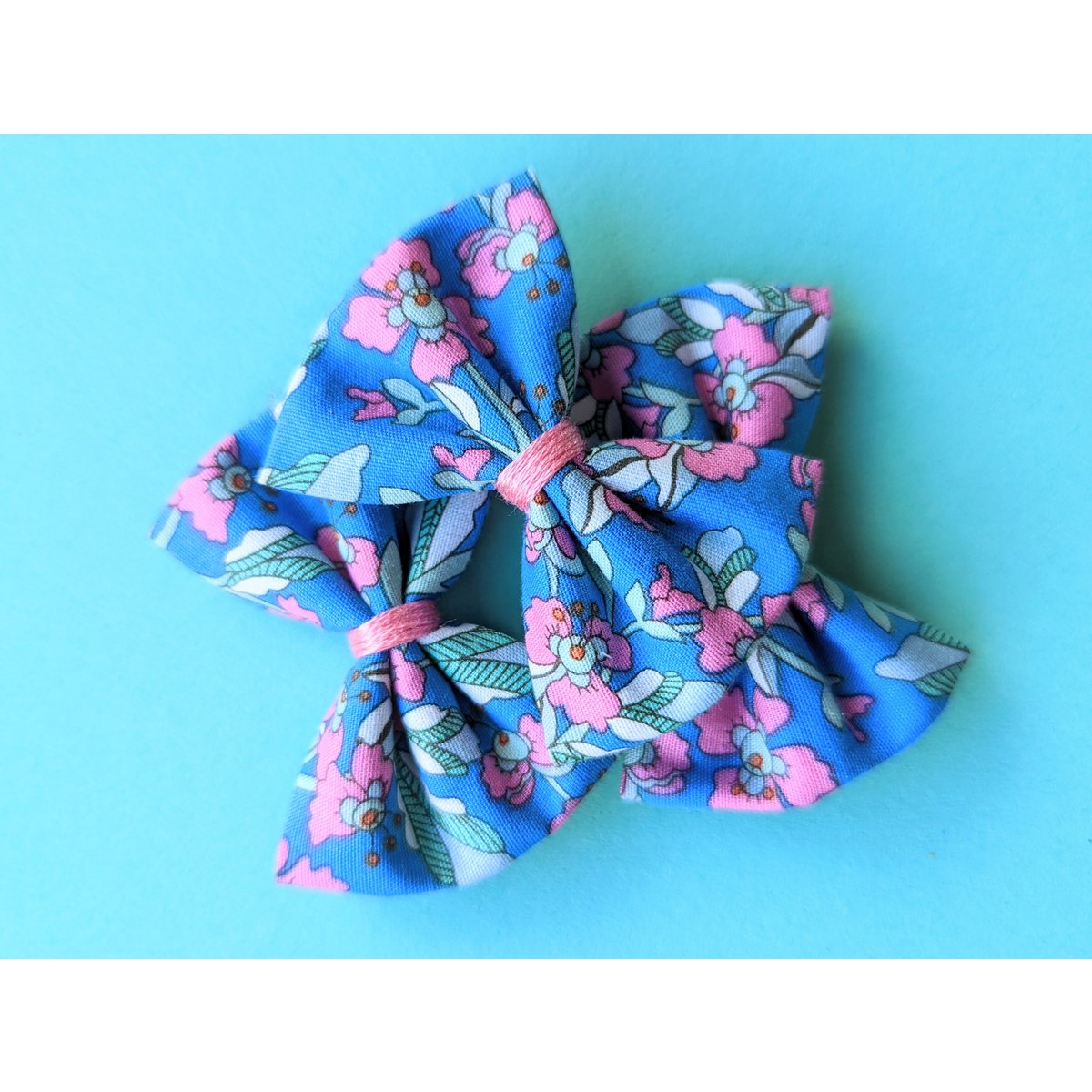 Barrette indienne bleue