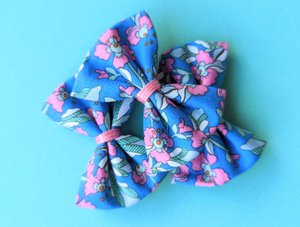 Blauwe Indiase haarspeldje