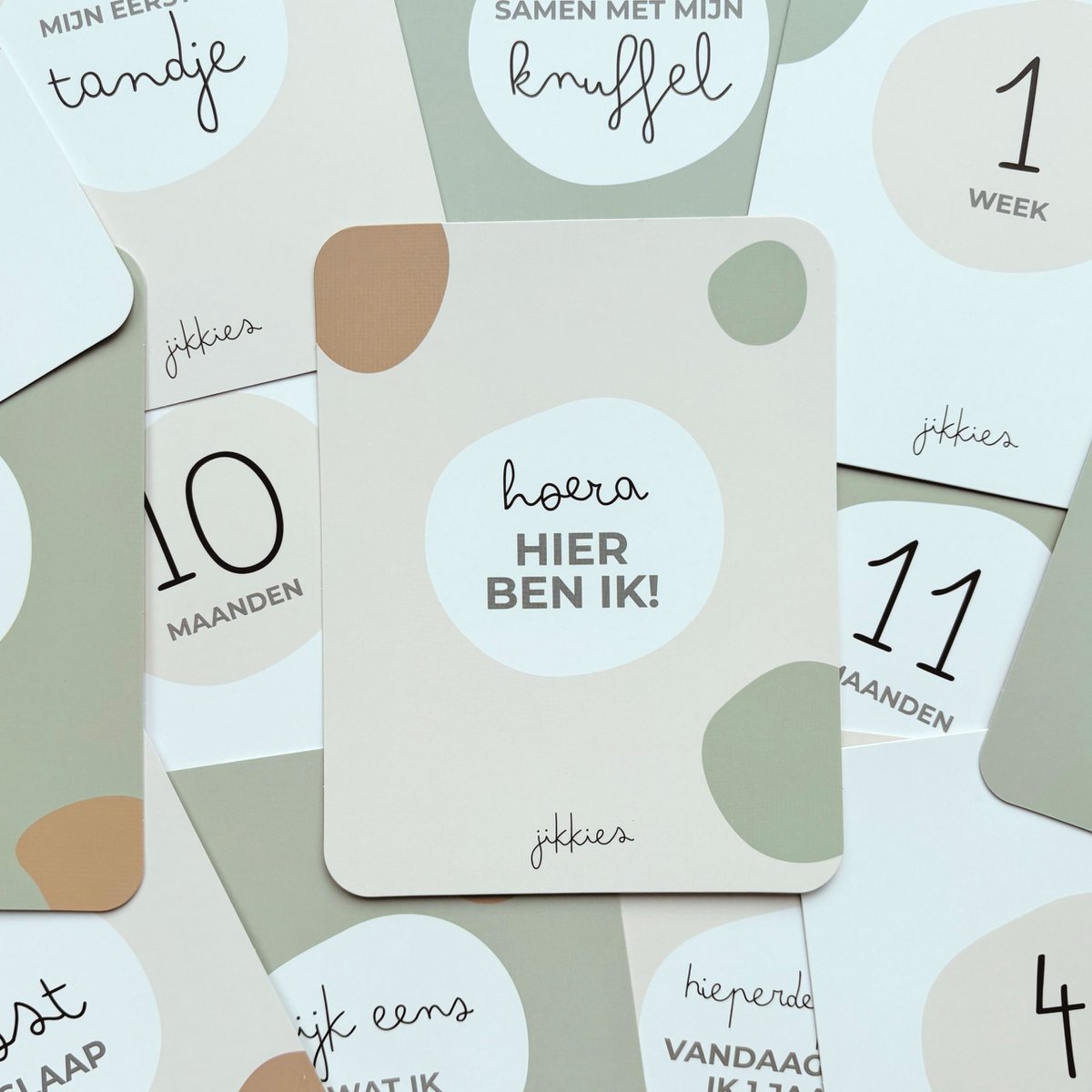 Mijlpaalkaarten - 32 unieke momenten - Eerste levensjaar