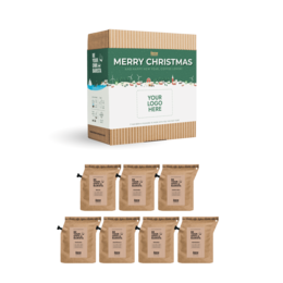 Merry Christmas Coffee Gift Box Custom