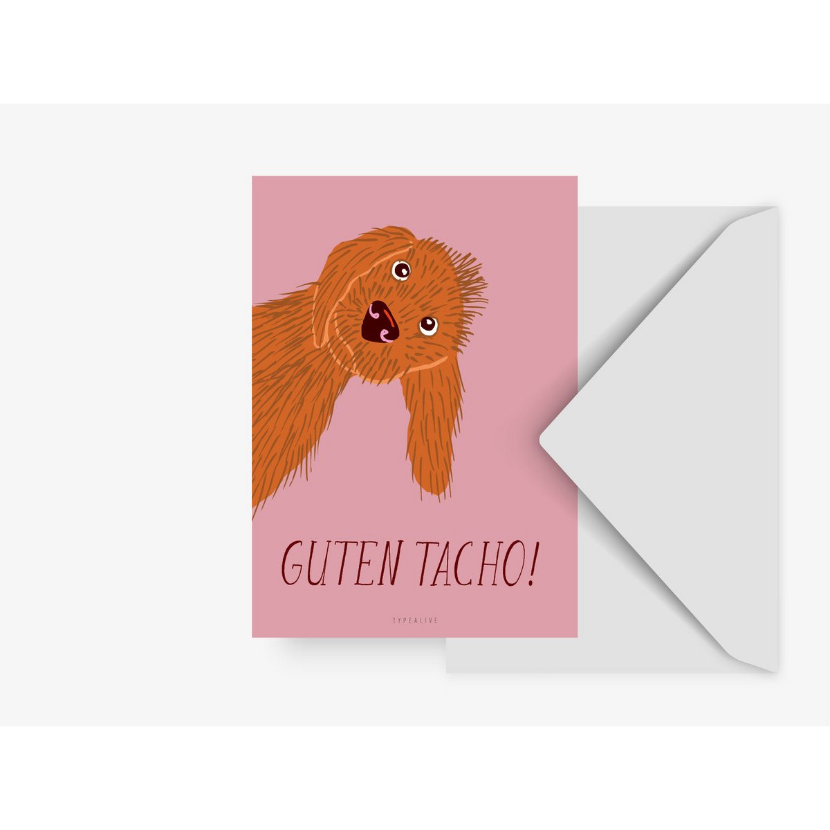Postkarte / Guten Tacho