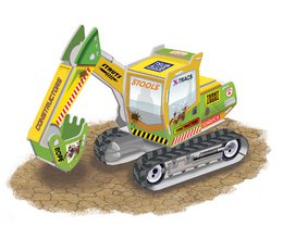 Decorative models "Construction machinery"
