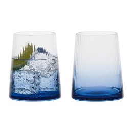 Set of 2 Empire Blue DOF Tumblers