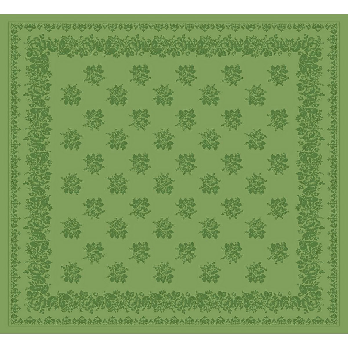 Linned dug Tradition - grøn
