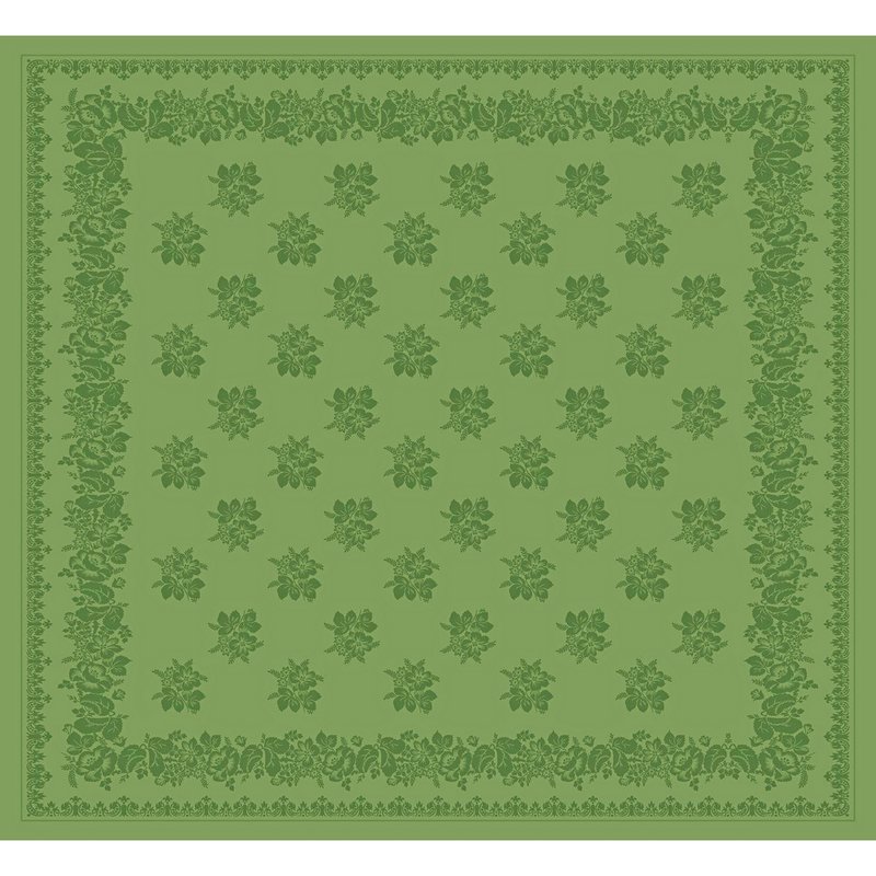 Obrus lniany Tradition - zielony