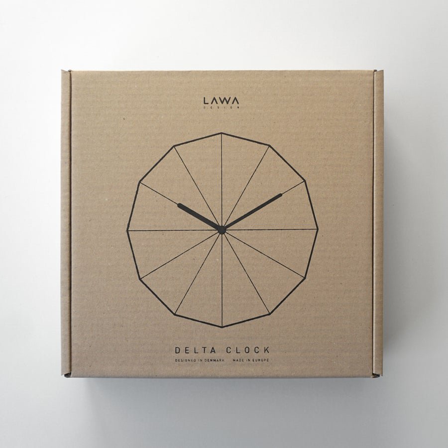 Horloge Delta en Bois de Chêne
