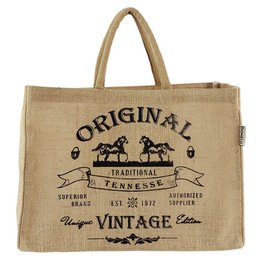 Domelo jute taske indkøbspose. Jute shopper taske. Stort vand -repellent indkøbskurv/ strandpose. Badepose XXL/ indkøbspose gaver til kvinder.