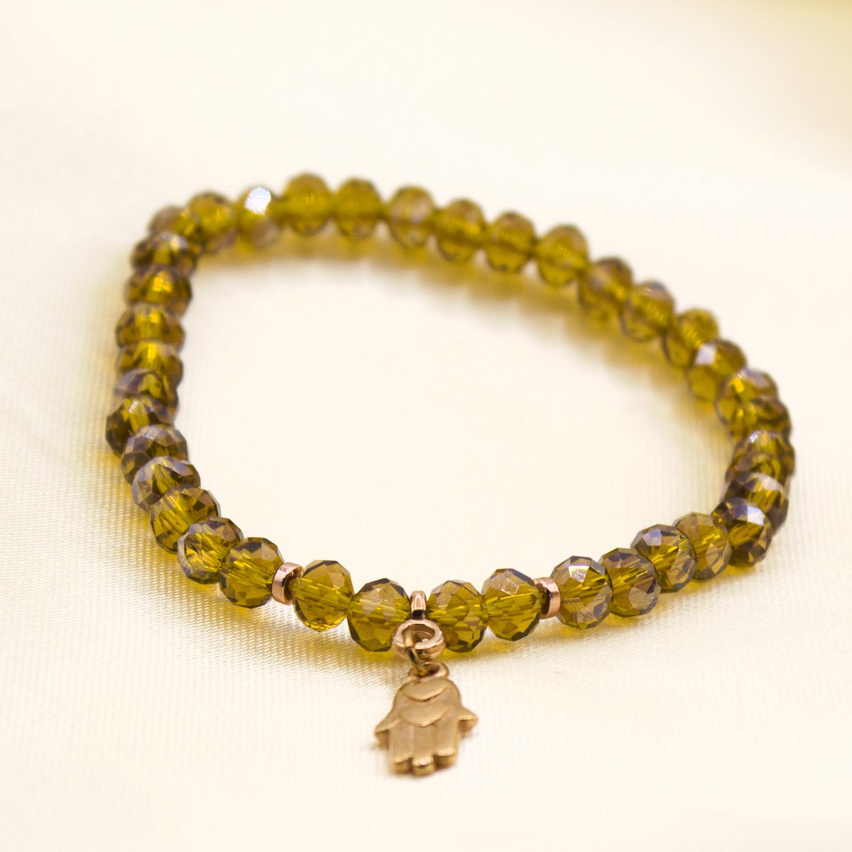 Svenska smoked topaz bracelet