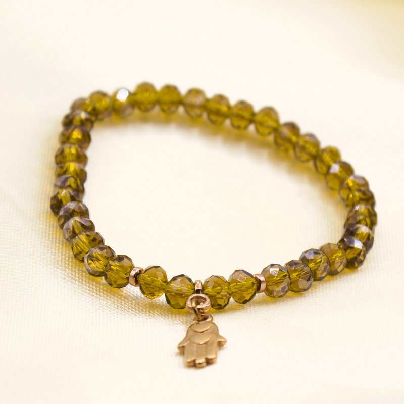 Svenska smoked topaz bracelet