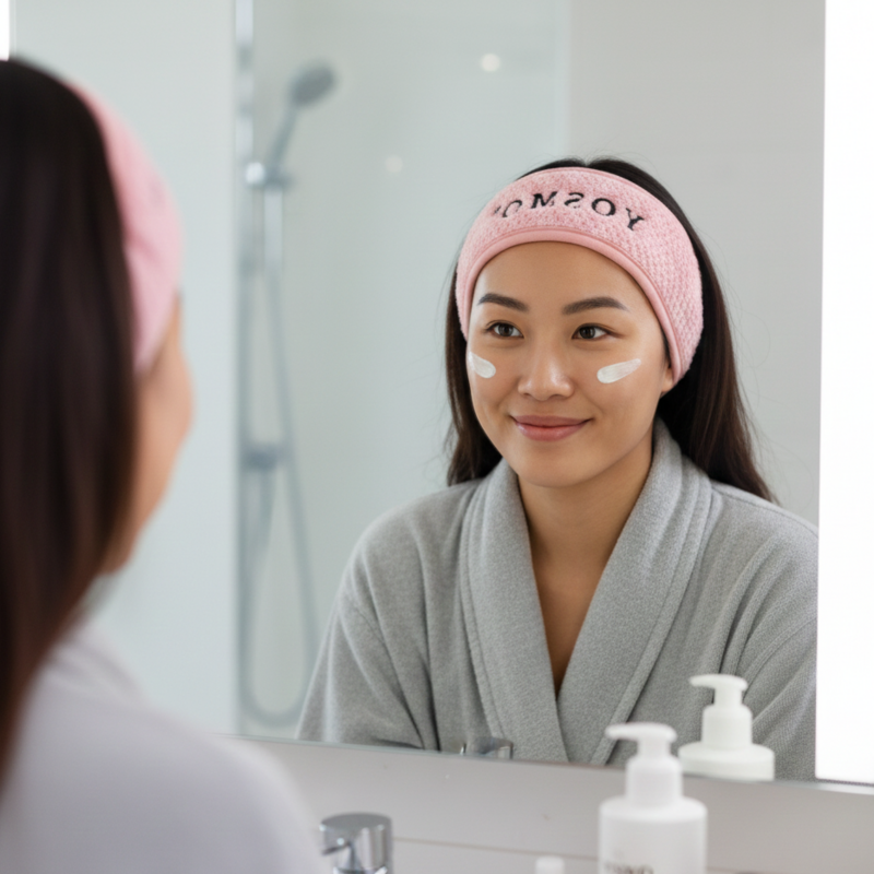 YOSMO Skincare & Spa Hårbånd – Mikrofiber – For en behagelig skønhedsrutine