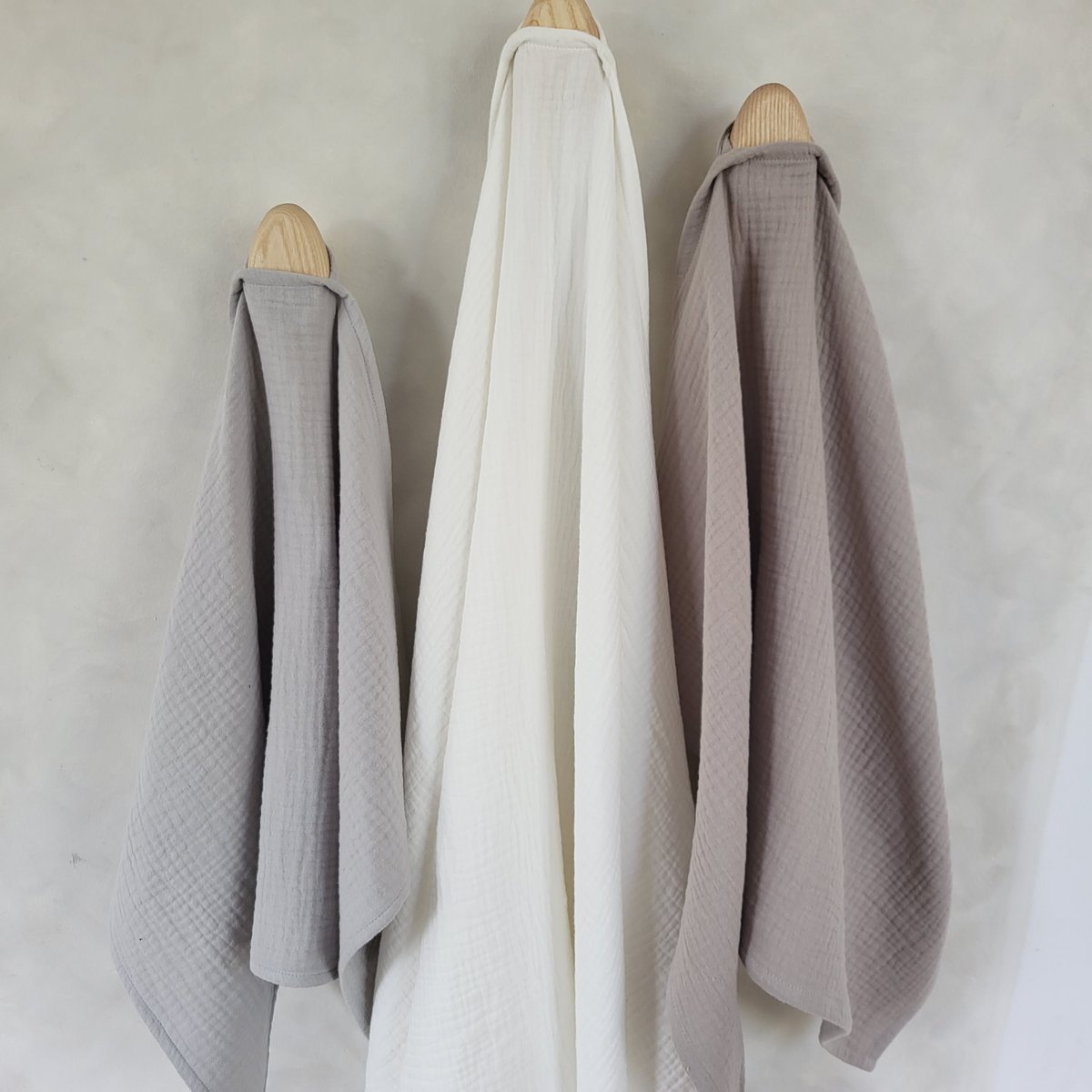 Serviette de bain en coton | Tissu mousseline