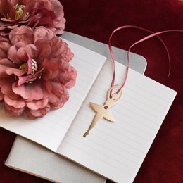 Assortiment de 12 marque-pages en métal - ballerines