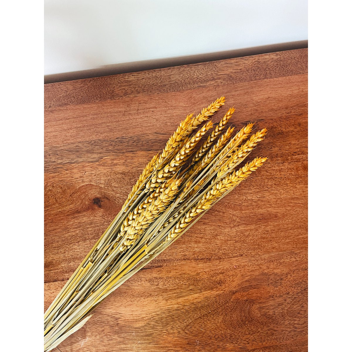 Weizengelbe Trockenblumen