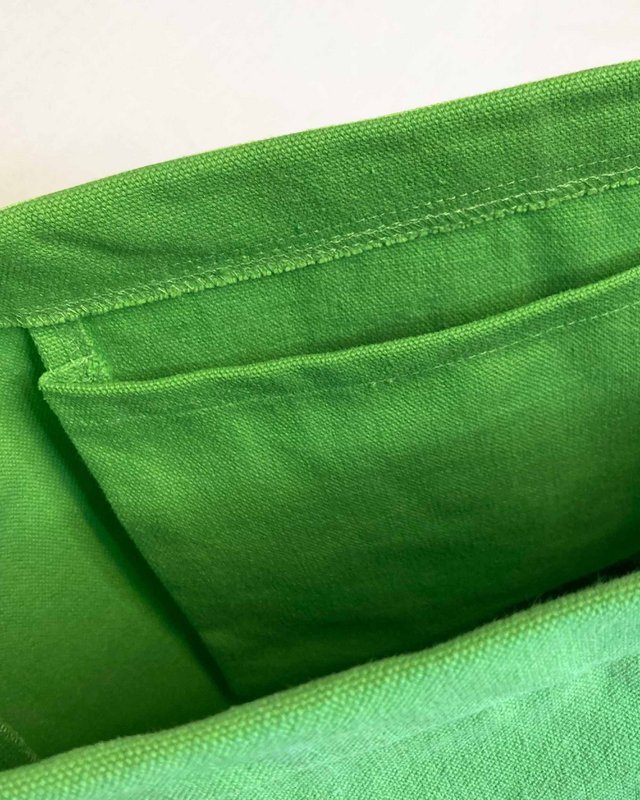 Mira Canvas Taske - Summer Green