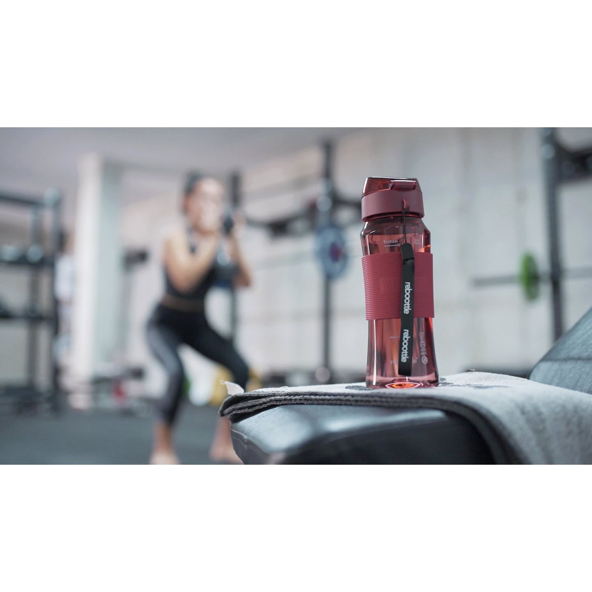 Sport -casual · Sky Red - Duurzame drinkfles