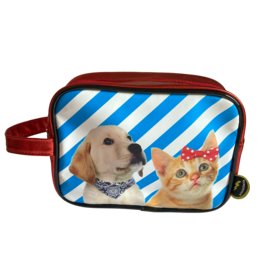 Neceser Cachorro y gatito