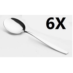 SET OF 6 NEW YORK TEA SPOON